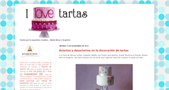 Desktop Screenshot of ilovetartas.blogspot.com