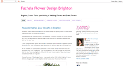 Desktop Screenshot of fuchsiaflowerdesignblog.blogspot.com