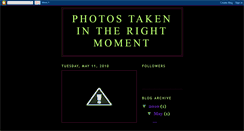 Desktop Screenshot of photostakenintherightmoment.blogspot.com