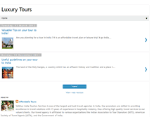 Tablet Screenshot of luxurytours2.blogspot.com