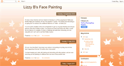 Desktop Screenshot of lizzybsfacepainting.blogspot.com