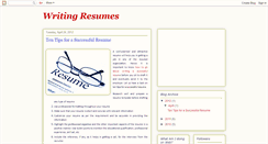 Desktop Screenshot of making-a-resume.blogspot.com