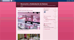 Desktop Screenshot of gabriela-decoraciondesalones.blogspot.com