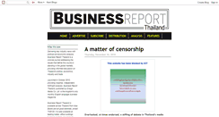 Desktop Screenshot of businessreportthailand.blogspot.com