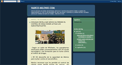 Desktop Screenshot of narco-milenio.blogspot.com