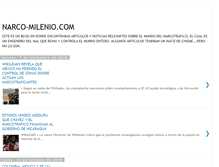 Tablet Screenshot of narco-milenio.blogspot.com