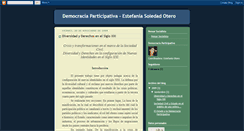 Desktop Screenshot of pensarsocialistaparticipacion.blogspot.com