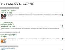 Tablet Screenshot of prensaformula1000.blogspot.com