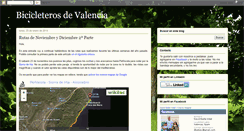 Desktop Screenshot of bicicleterosdevalenciarutas.blogspot.com