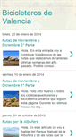 Mobile Screenshot of bicicleterosdevalenciarutas.blogspot.com