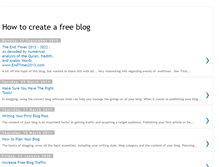 Tablet Screenshot of how-to-create-a-free-blog.blogspot.com