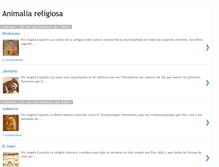 Tablet Screenshot of animaliareligiosa.blogspot.com