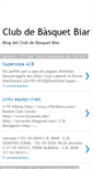 Mobile Screenshot of clubbasketbiar.blogspot.com