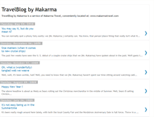 Tablet Screenshot of makarmatravel.blogspot.com