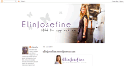 Desktop Screenshot of elinjosefine.blogspot.com