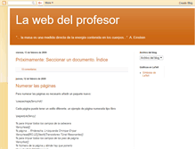 Tablet Screenshot of lawebdelprofesor.blogspot.com