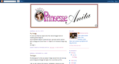 Desktop Screenshot of prinsesseanita.blogspot.com