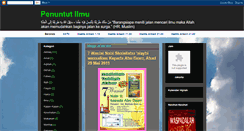 Desktop Screenshot of muslim-penuntutilmu.blogspot.com