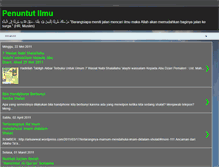 Tablet Screenshot of muslim-penuntutilmu.blogspot.com