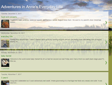 Tablet Screenshot of anneseverydaylife.blogspot.com