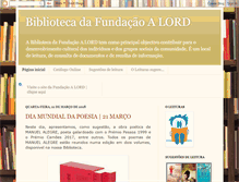 Tablet Screenshot of bibliotecadafundacaoalord.blogspot.com