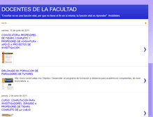 Tablet Screenshot of docencia-arq5m.blogspot.com