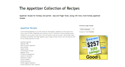Desktop Screenshot of ezappetizer.blogspot.com
