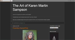 Desktop Screenshot of karenmartinarts.blogspot.com
