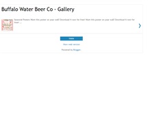 Tablet Screenshot of buffalowatergallery.blogspot.com
