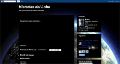 Desktop Screenshot of historias-del-lobo.blogspot.com