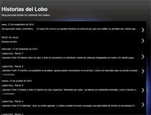 Tablet Screenshot of historias-del-lobo.blogspot.com