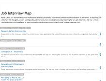 Tablet Screenshot of jobinterviewmap.blogspot.com