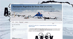 Desktop Screenshot of aasnowkite.blogspot.com