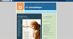 Desktop Screenshot of eightandahalfcinema.blogspot.com