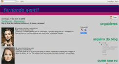 Desktop Screenshot of fernandagentil.blogspot.com