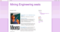 Desktop Screenshot of miningengineeringseats.blogspot.com