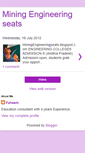 Mobile Screenshot of miningengineeringseats.blogspot.com