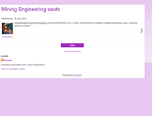 Tablet Screenshot of miningengineeringseats.blogspot.com