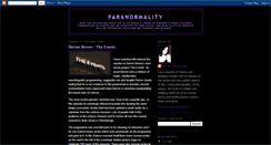 Desktop Screenshot of claire-paranormality.blogspot.com