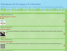 Tablet Screenshot of carlitos-enseanzadelalengua.blogspot.com