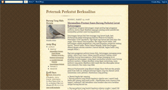 Desktop Screenshot of burungperkutut.blogspot.com