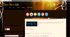 Desktop Screenshot of luvyrlyfe.blogspot.com