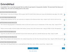 Tablet Screenshot of extendahaul.blogspot.com