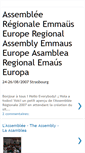 Mobile Screenshot of emmaus-europe-assemblee.blogspot.com