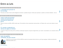 Tablet Screenshot of entreasleis.blogspot.com
