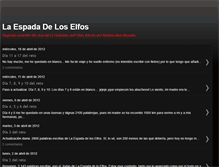 Tablet Screenshot of laespadadeloselfos.blogspot.com