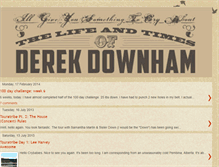 Tablet Screenshot of derekdownham.blogspot.com
