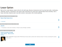 Tablet Screenshot of leaseoption-ca.blogspot.com