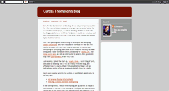 Desktop Screenshot of curtissthompson.blogspot.com