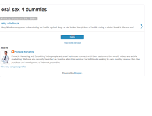 Tablet Screenshot of oralsex4dummies.blogspot.com